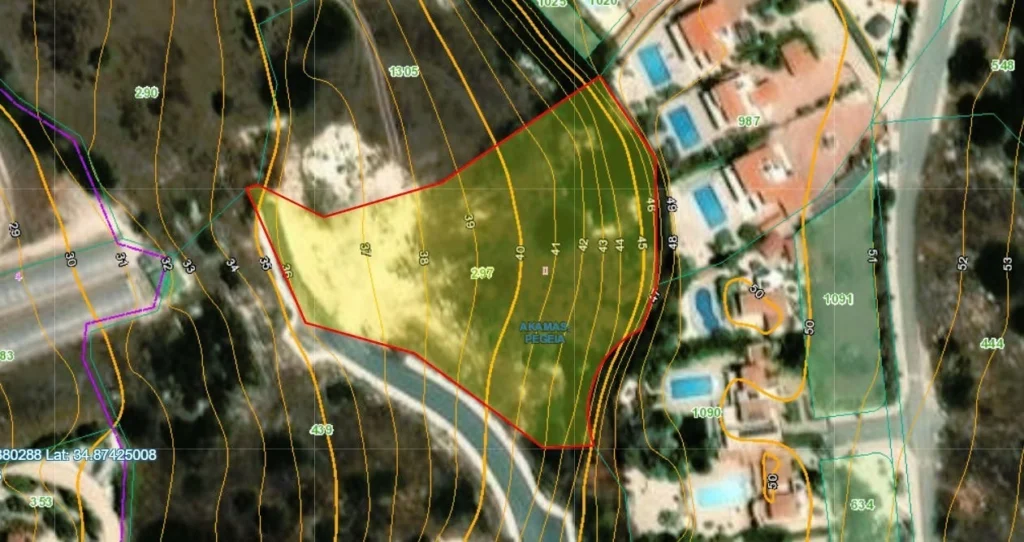 4,683m² Plot for Sale in Pegeia, Paphos District
