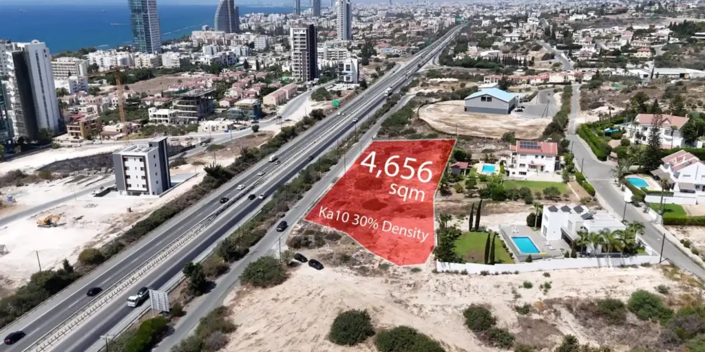 4,656m² Plot for Sale in Agios Tychonas, Limassol District