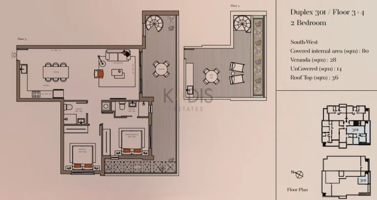 1 Bedroom Apartment for Sale in Limassol District