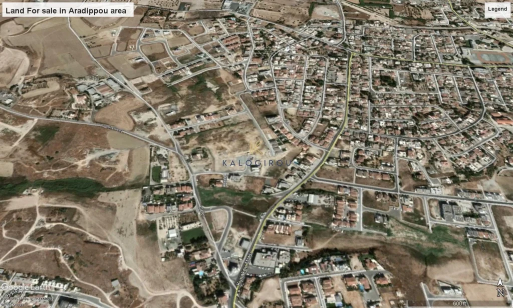 1,190m² Plot for Sale in Aradippou, Larnaca District