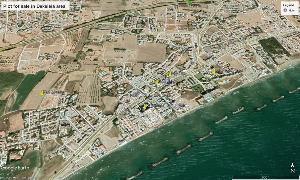 780m² Plot for Sale in Dhekelia, Larnaca District