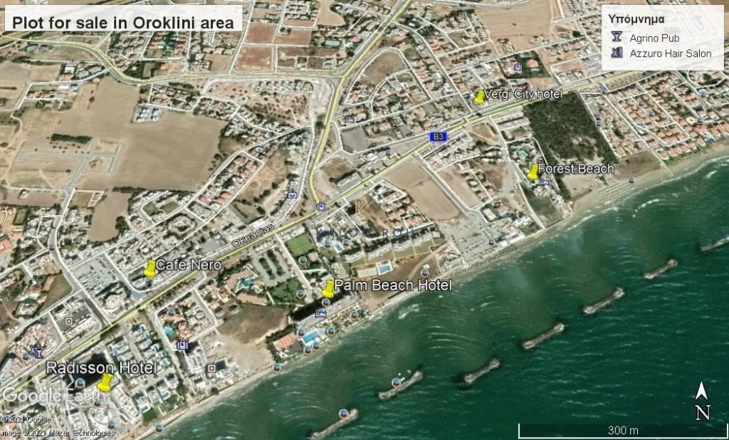 725m² Plot for Sale in Oroklini, Larnaca District