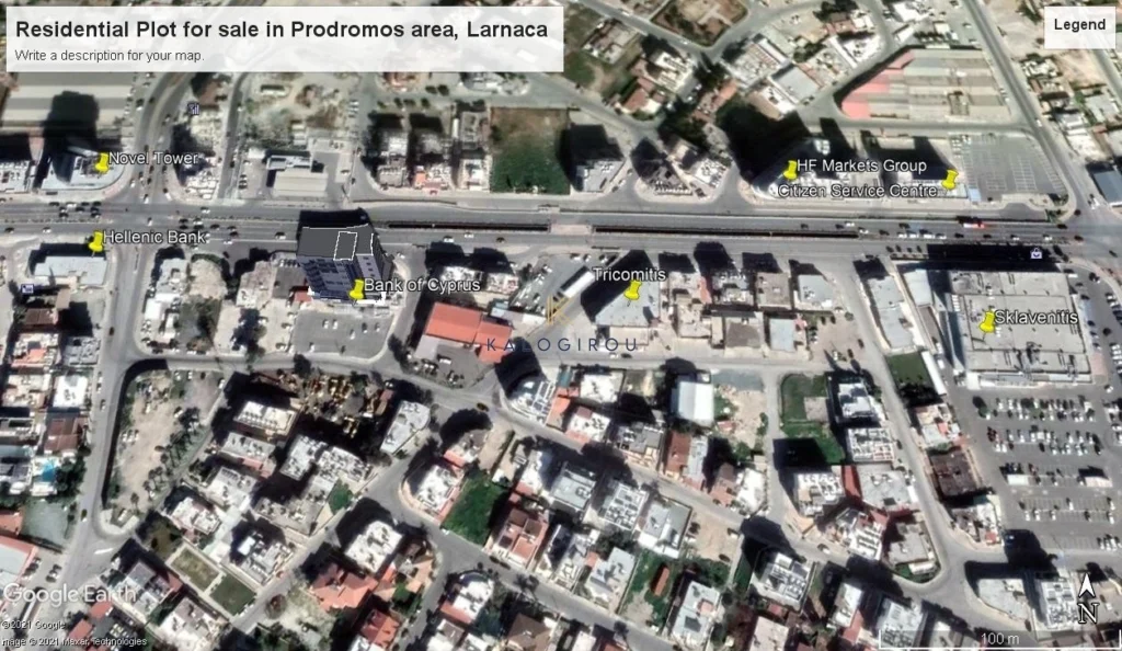 549m² Plot for Sale in Larnaca District