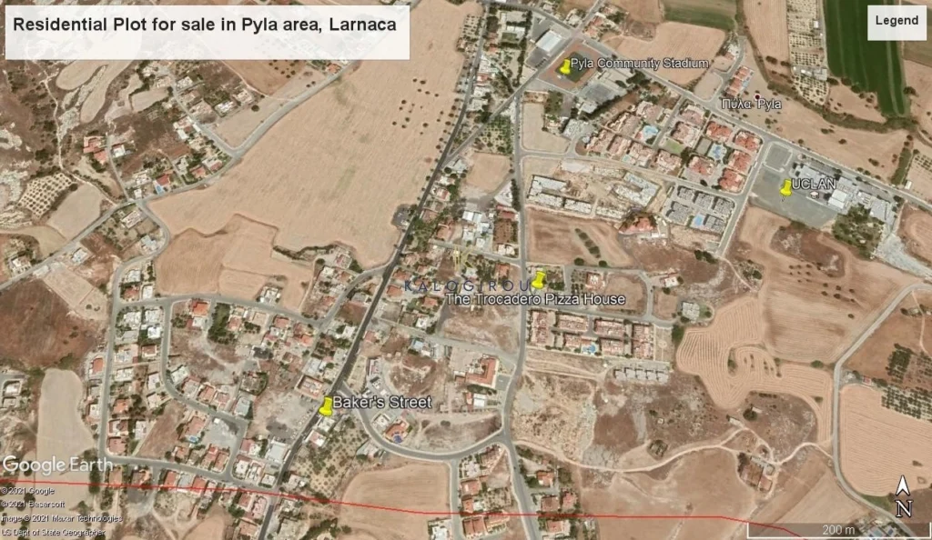 623m² Plot for Sale in Pyla, Larnaca District