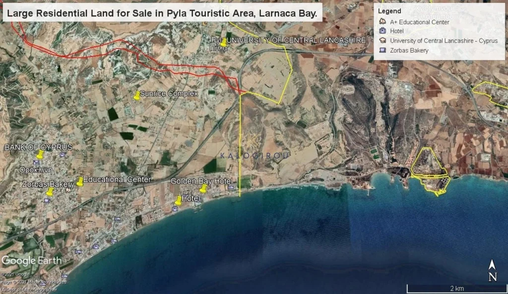 10,640m² Plot for Sale in Pyla, Larnaca District