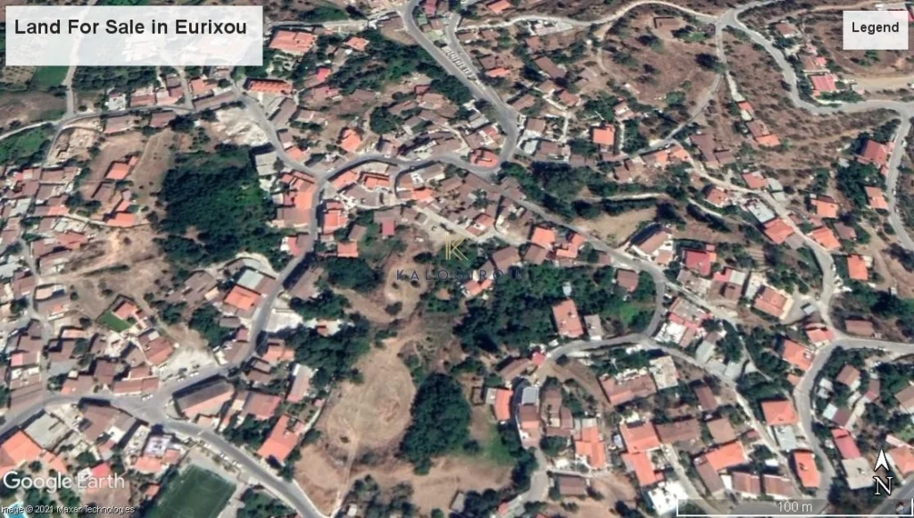 669m² Plot for Sale in Evrychou, Nicosia District