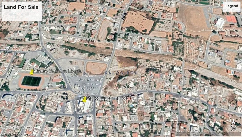 2,712m² Plot for Sale in Livadia Larnakas, Larnaca District