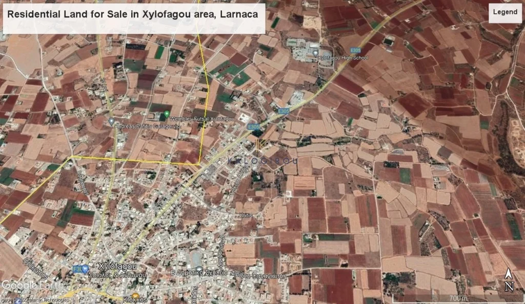 2,828m² Plot for Sale in Xylofagou, Larnaca District