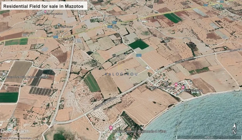 1,570m² Plot for Sale in Mazotos, Larnaca District