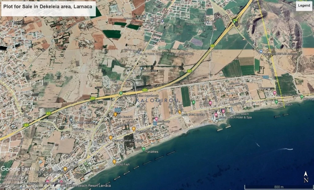 839m² Plot for Sale in Dhekelia, Larnaca District