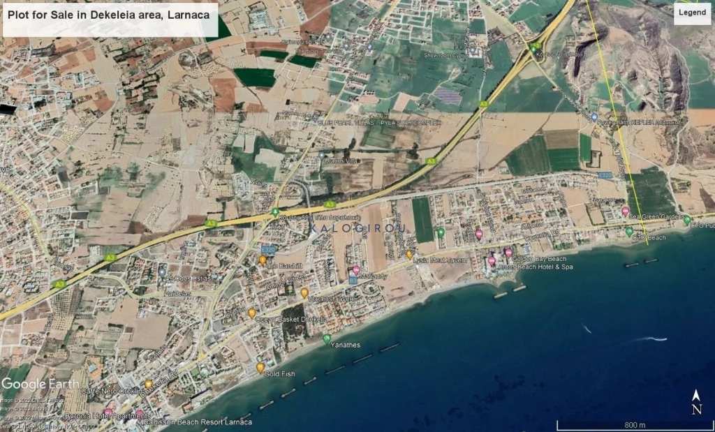 1,286m² Plot for Sale in Dhekelia, Larnaca District