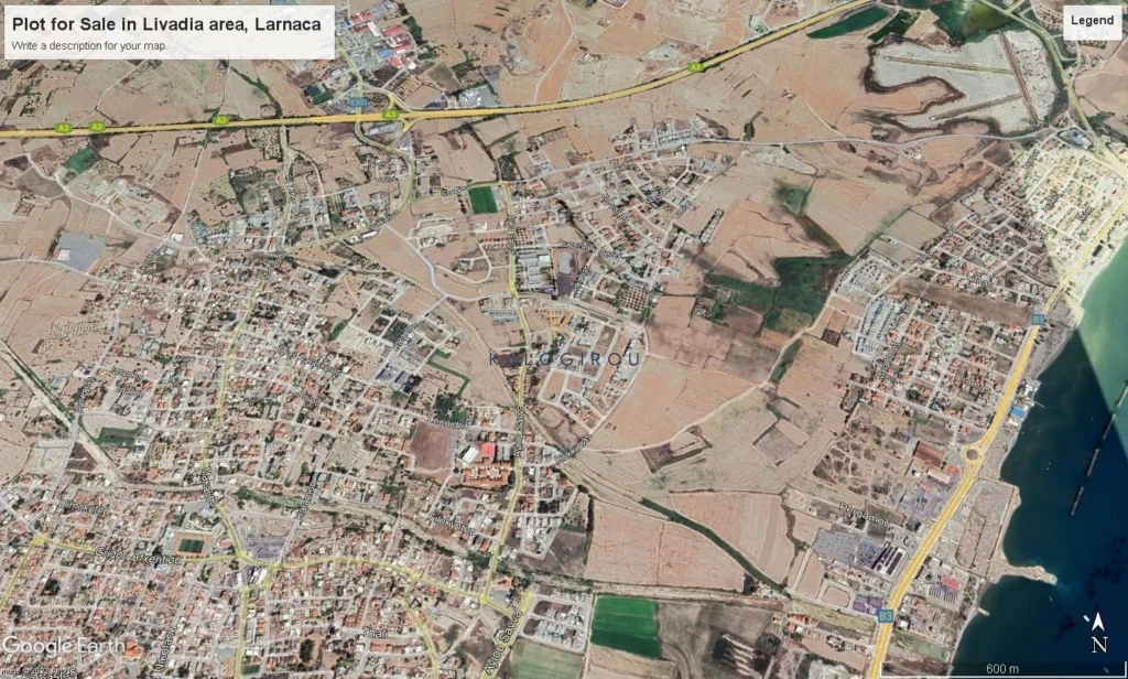 631m² Plot for Sale in Livadia Larnakas, Larnaca District