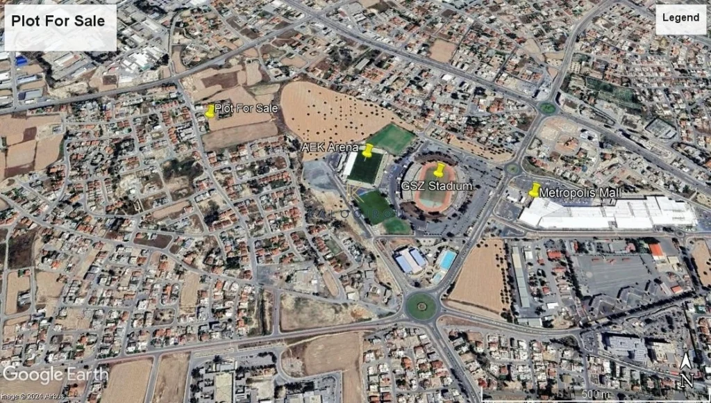 333m² Plot for Sale in Larnaca District