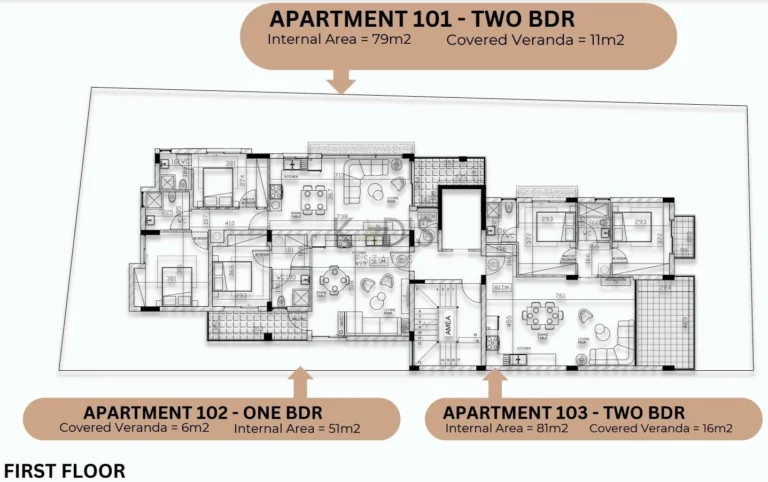 3 Bedroom Apartment for Sale in Limassol – Petrou kai Pavlou