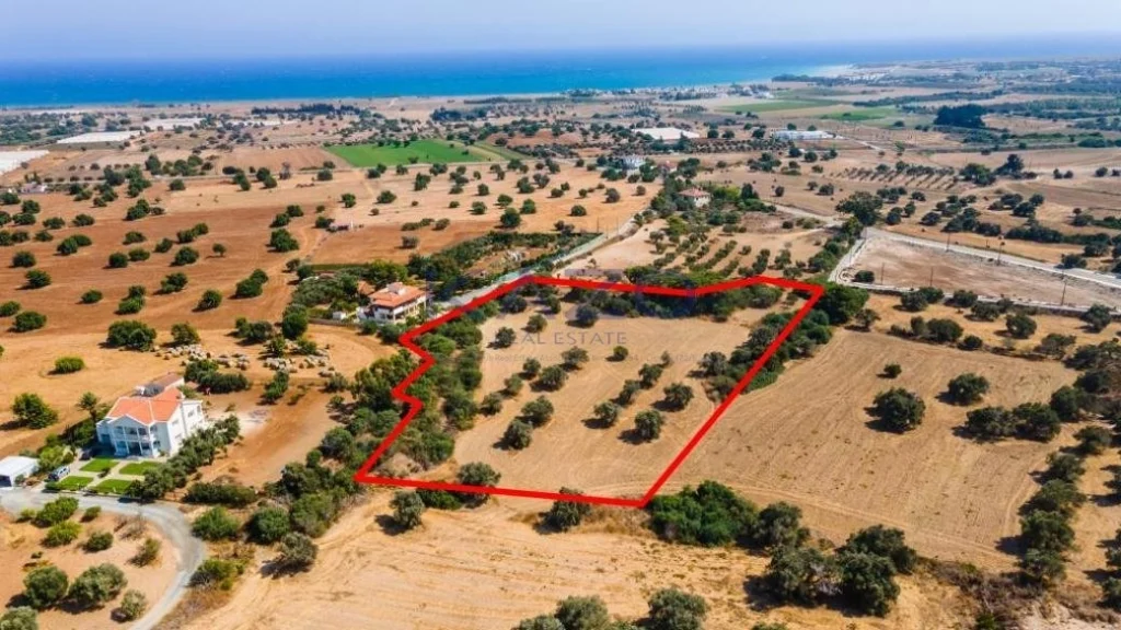 11,037m² Plot for Sale in Mazotos, Larnaca District