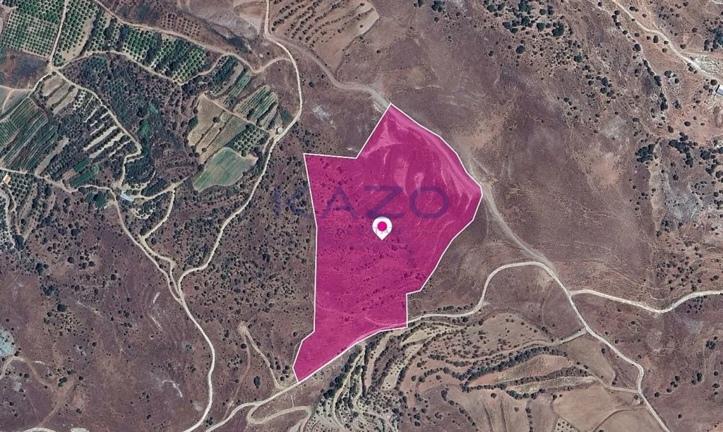 58,864m² Plot for Sale in Kelokedara, Paphos District