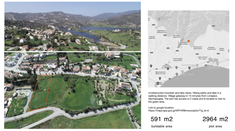 2,912m² Plot for Sale in Foinikaria, Limassol District