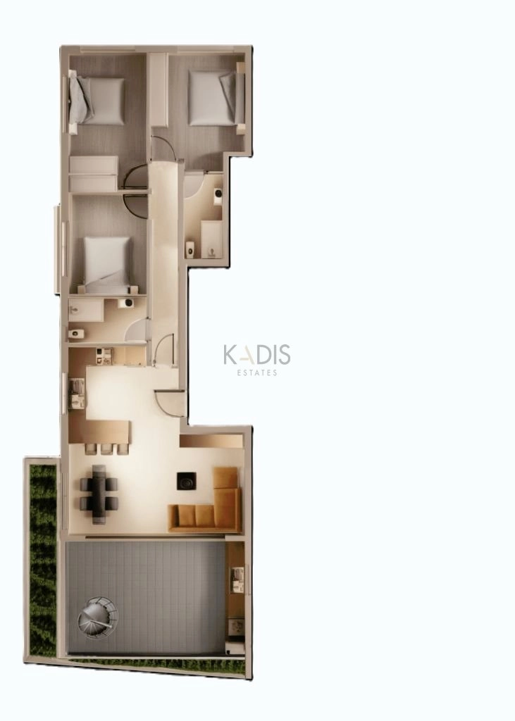 3 Bedroom Apartment for Sale in Limassol – Katholiki