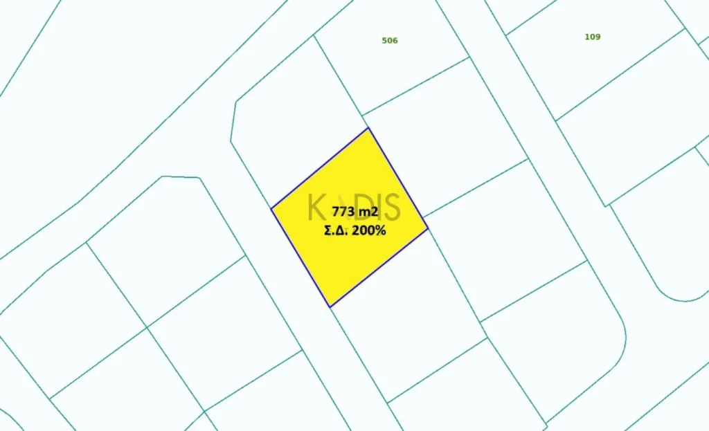 773m² Plot for Sale in Nicosia – Agios Antonios