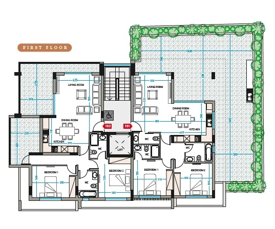 2 Bedroom Apartment for Sale in Columbia Area, Limassol District
