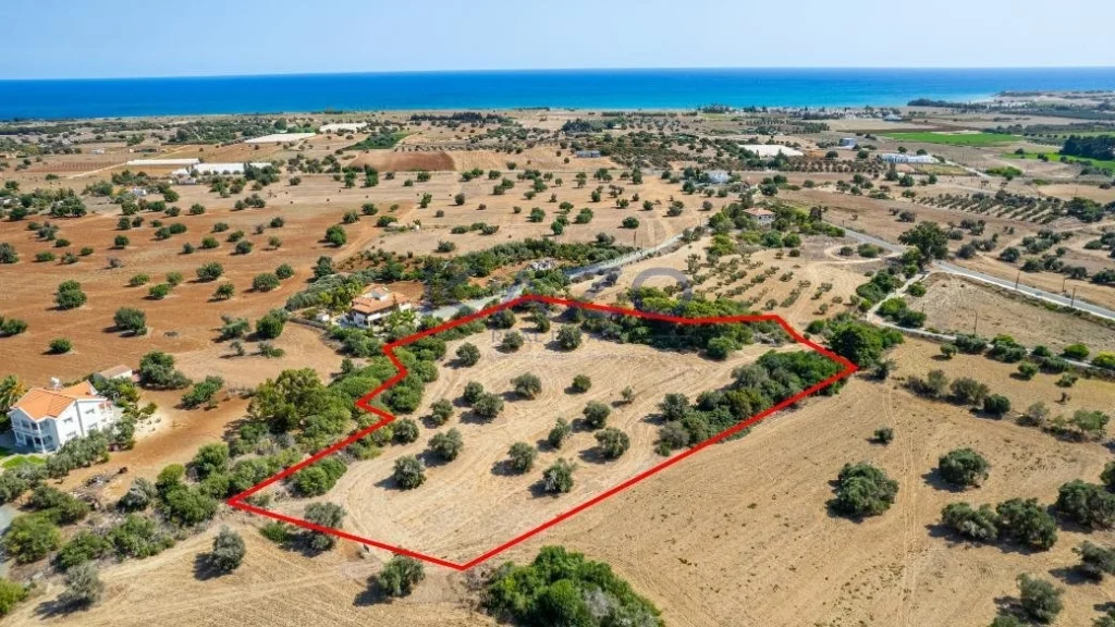11,037m² Plot for Sale in Mazotos, Larnaca District