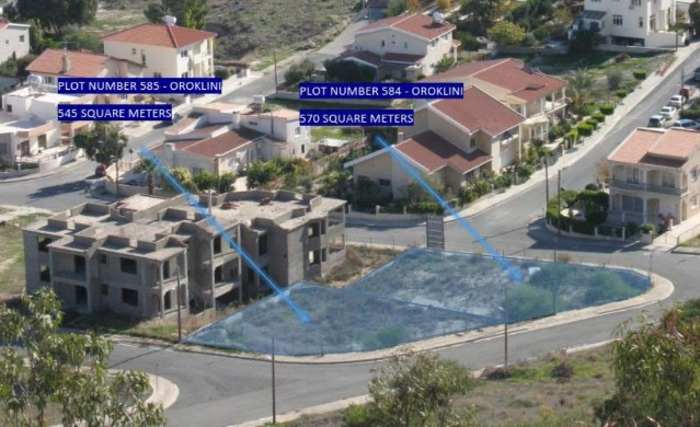 570m² Plot for Sale in Oroklini, Larnaca District