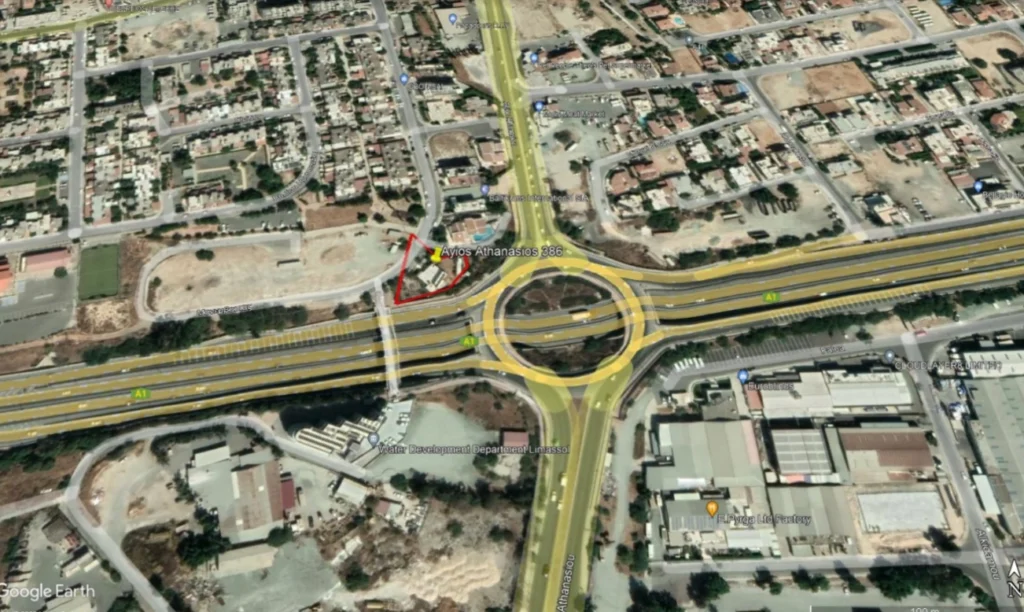 1,033m² Plot for Sale in Limassol – Agios Athanasios