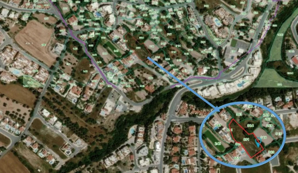 1,993m² Plot for Sale in Tala, Paphos District