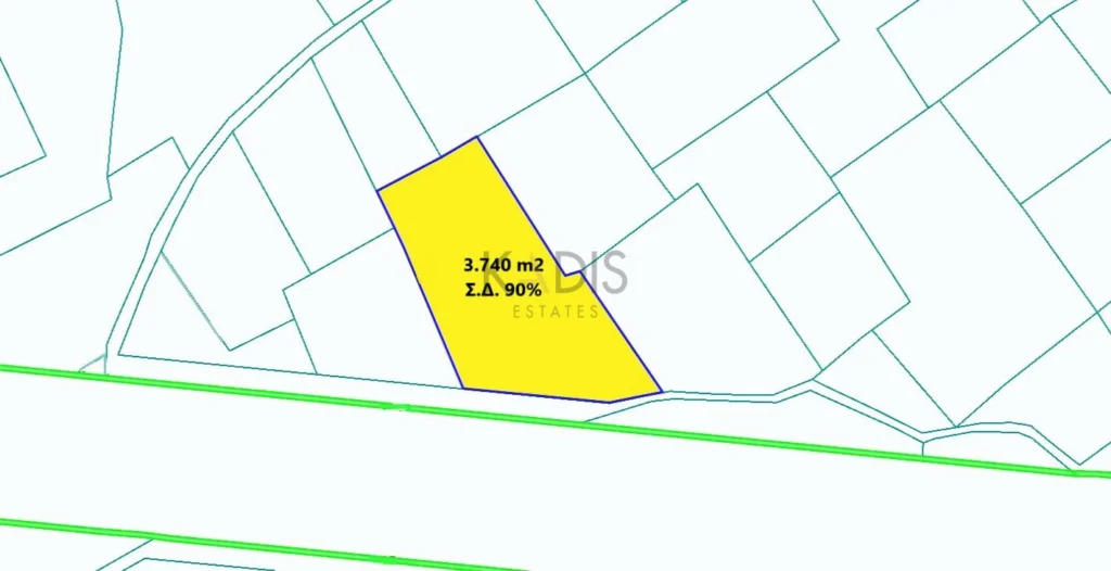 3,740m² Plot for Sale in Alampra, Nicosia District