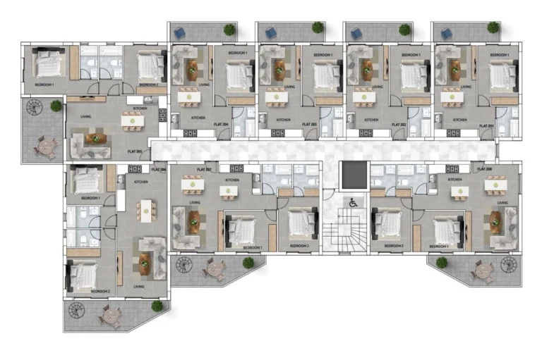 2 Bedroom Apartment for Sale in Kiti, Larnaca District