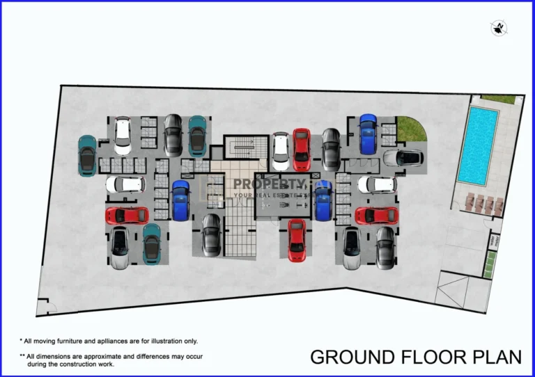 2 Bedroom Apartment for Sale in Germasogeia, Limassol District