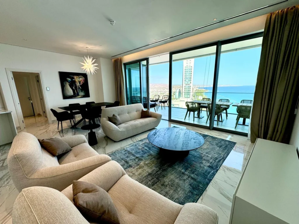 3 Bedroom Apartment for Rent in Limassol – Neapolis