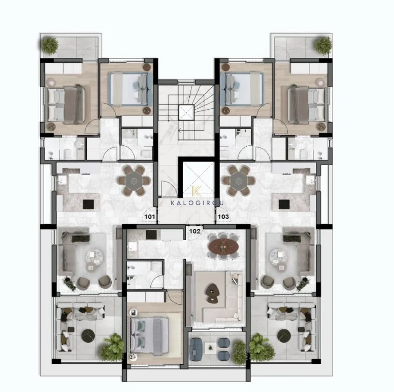 1 Bedroom Apartment for Sale in Limassol – Agios Athanasios