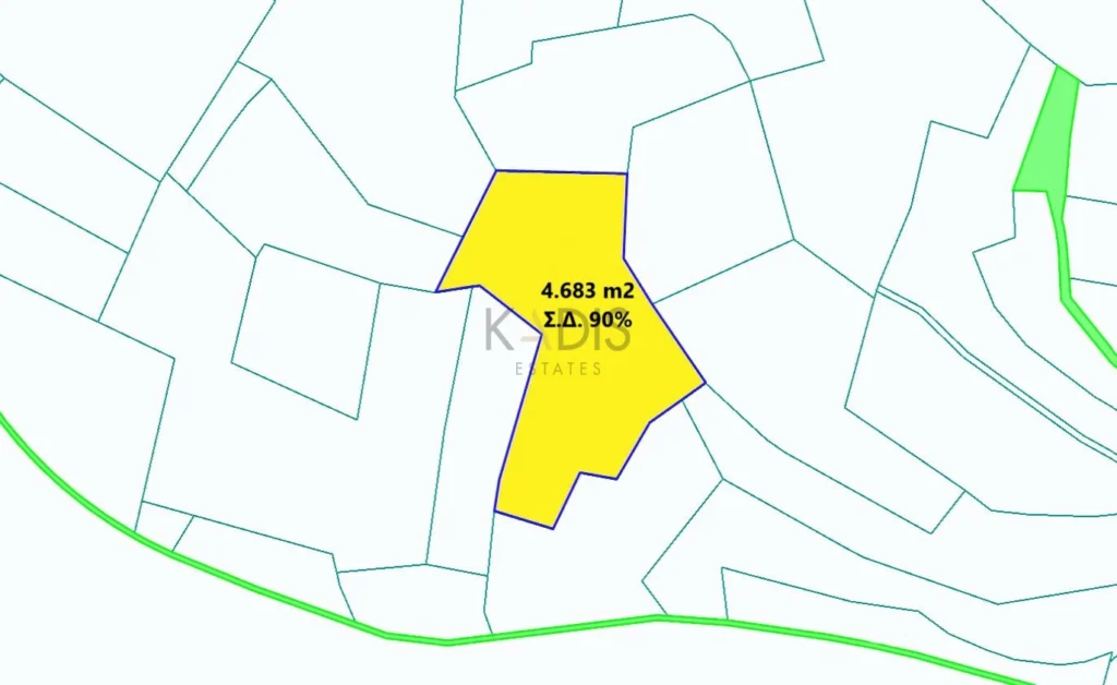 4,683m² Plot for Sale in Lympia, Nicosia District