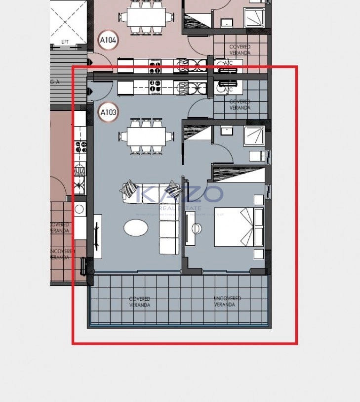 1 Bedroom Apartment for Sale in Limassol – Agios Athanasios