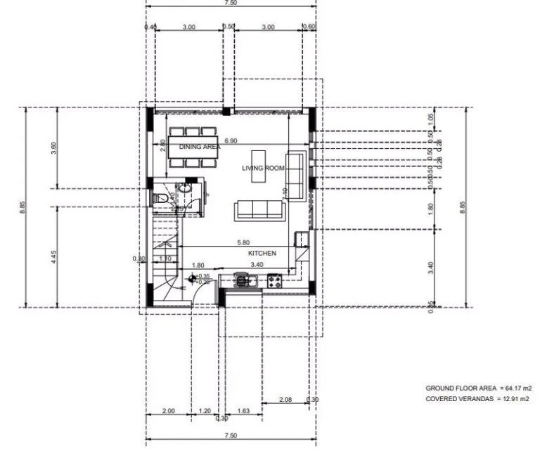 3 Bedroom House for Sale in Pernera, Famagusta District