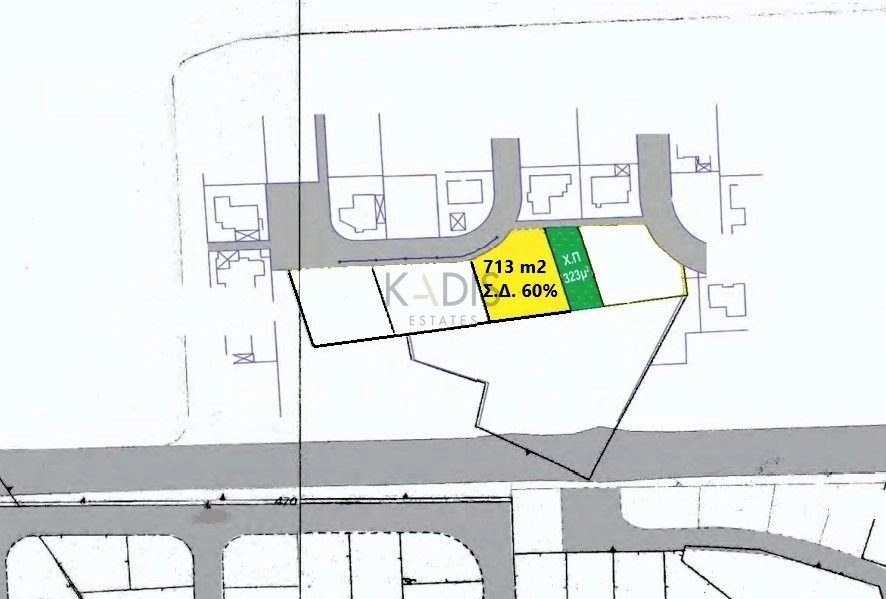 713m² Plot for Sale in Kokkinotrimithia, Nicosia District
