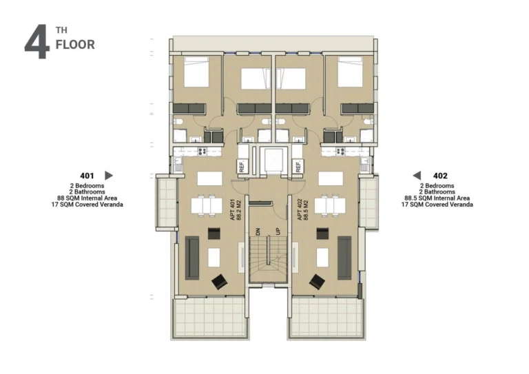 2 Bedroom Apartment for Sale in Larnaca District