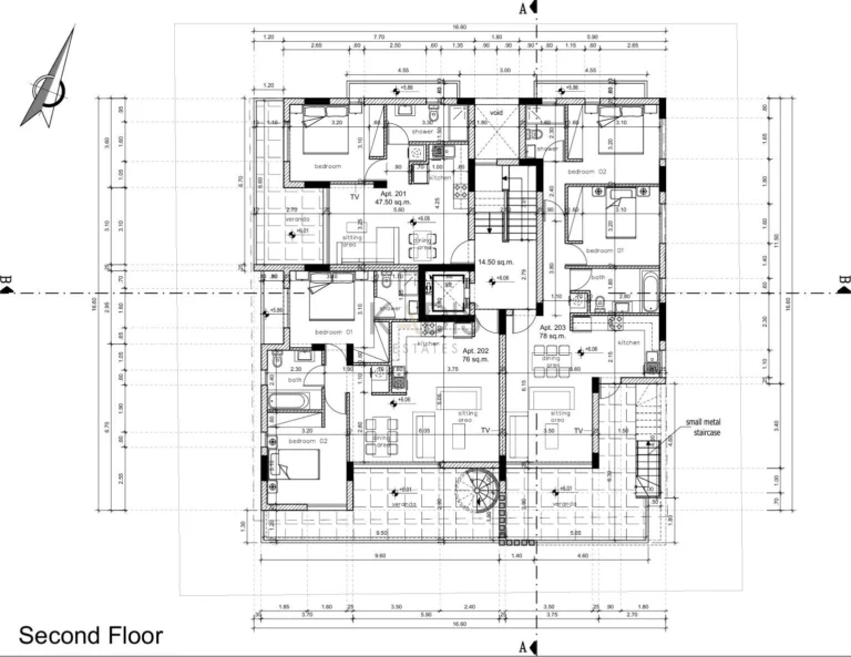 2 Bedroom Apartment for Sale in Aradippou, Larnaca District