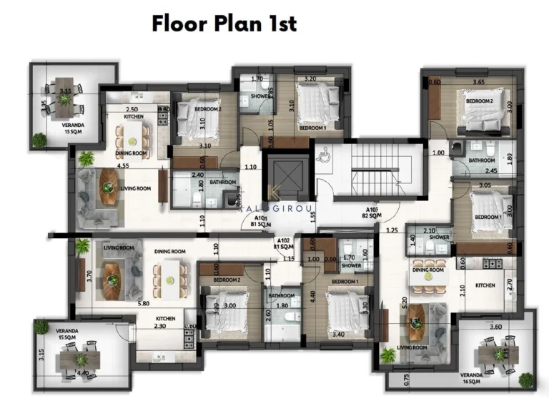 2 Bedroom Apartment for Sale in Larnaca District