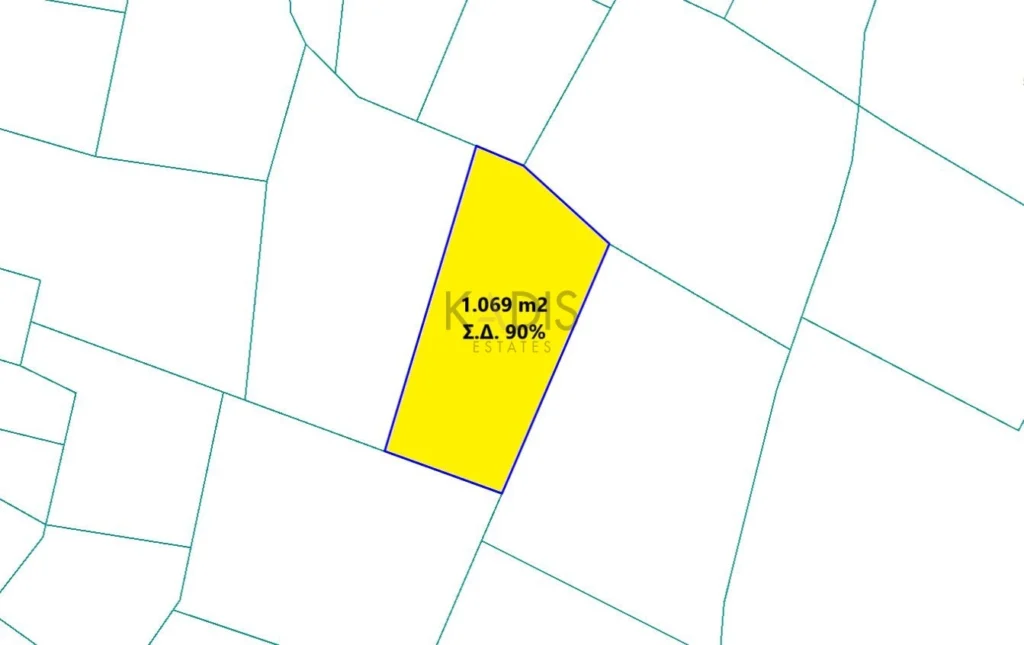 1,069m² Plot for Sale in Nicosia District