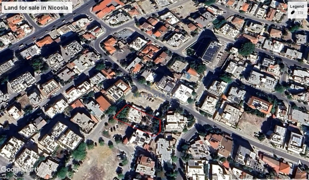 902m² Plot for Sale in Nicosia – Kaimakli