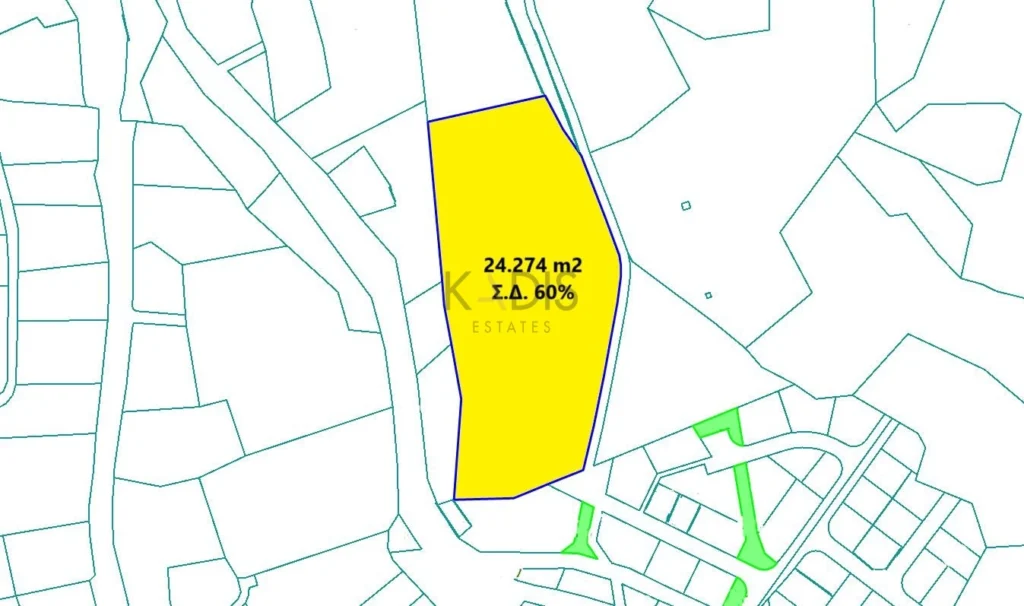 24,274m² Plot for Sale in Kalavasos, Larnaca District