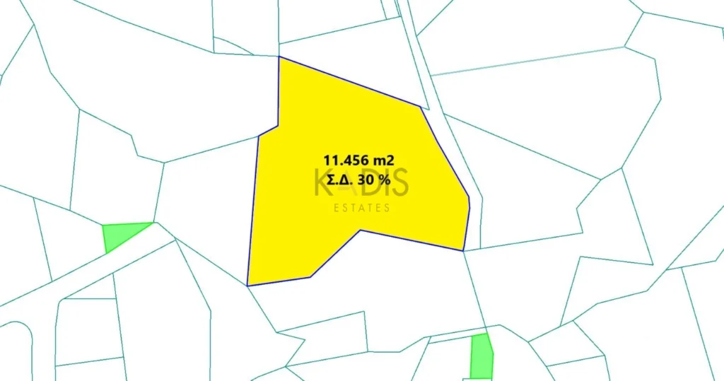 11,456m² Plot for Sale in Moni, Limassol District