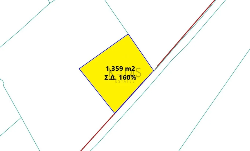 1,359m² Plot for Sale in Limassol – Marina