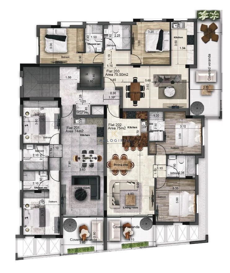 2 Bedroom Apartment for Sale in Livadia Larnakas, Larnaca District