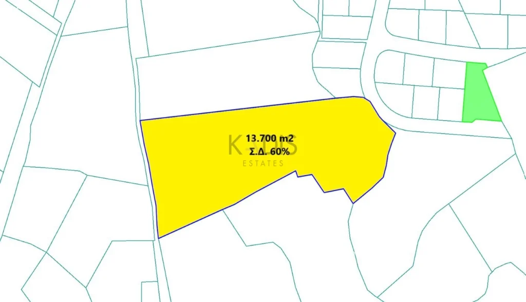 13,700m² Plot for Sale in Dali, Nicosia District
