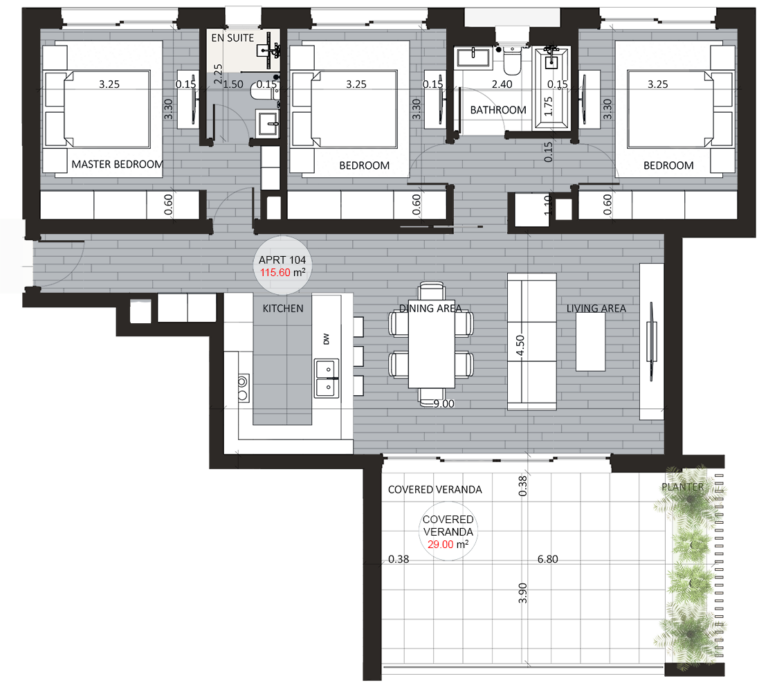 3 Bedroom Apartment for Sale in Germasogeia, Limassol District