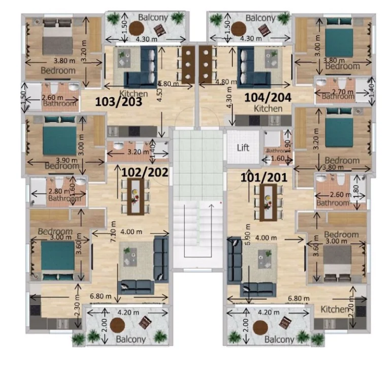 2 Bedroom Apartment for Sale in Kiti, Larnaca District