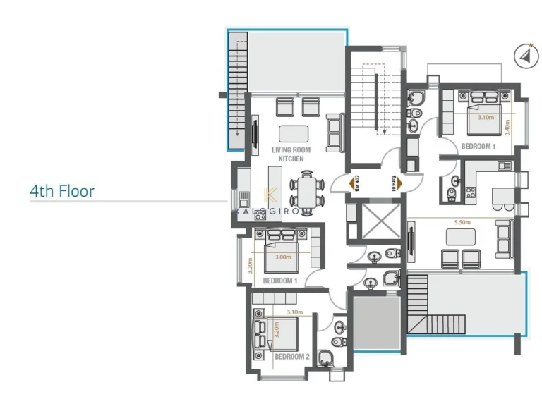 2 Bedroom Apartment for Sale in Larnaca District
